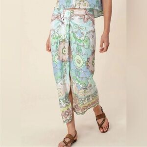 NWT Hale Bob Linen Skirt